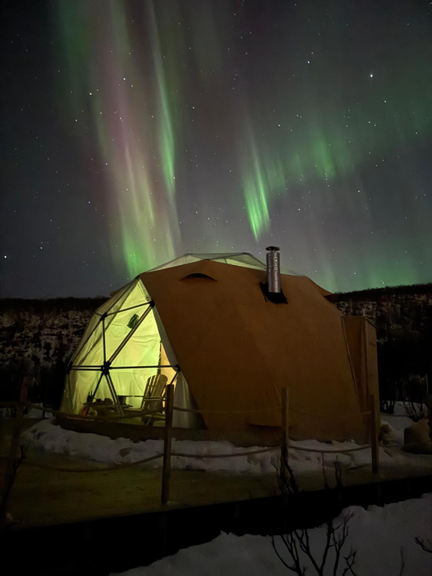 Northern Light Panorama Evenes Luksustelt *